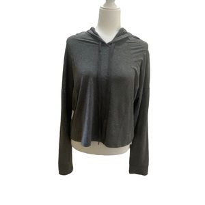 Gray Dry Wik Hoodie Sweater
